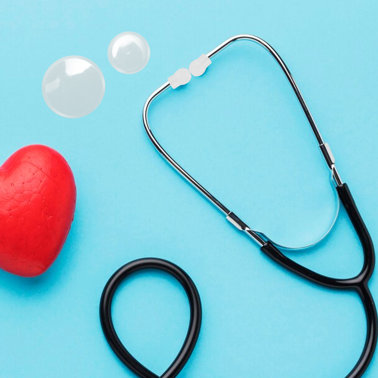 1Set Silicone Stethoscope Earp - Silicone Ear Tip Replacement ulasan dan harga