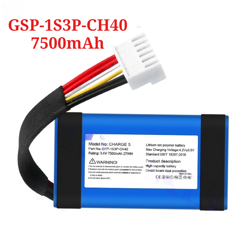 GSP-1S3P-CH40 7500mAh Bluetoot - Jbl Speaker Charge 5 ulasan dan harga