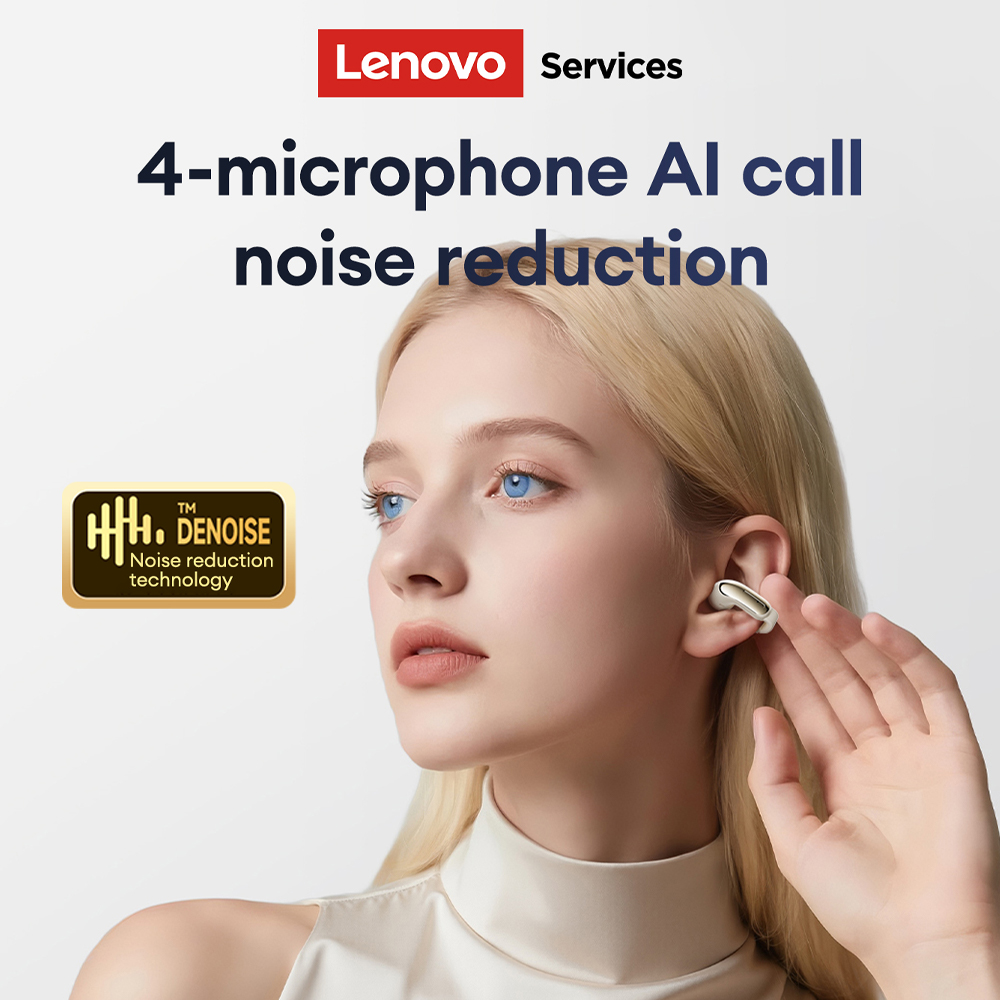 Lenovo LES-108 Bone Conduction - Noise Cancelling Headphone ulasan dan harga
