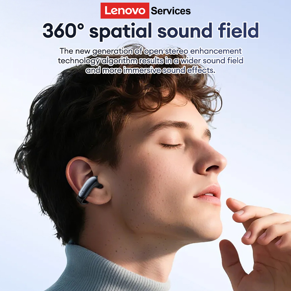 Lenovo LES-108 Bone Conduction - Noise Cancelling Headphone ulasan dan harga