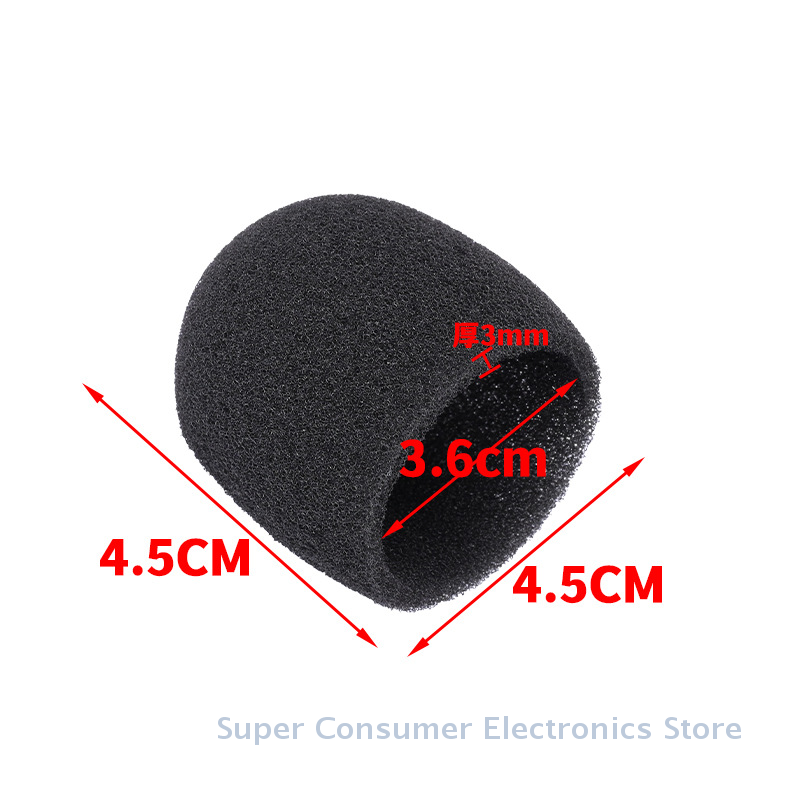 Foam Studio Windscreen Microph - Shure Mic Mv7 ulasan dan harga