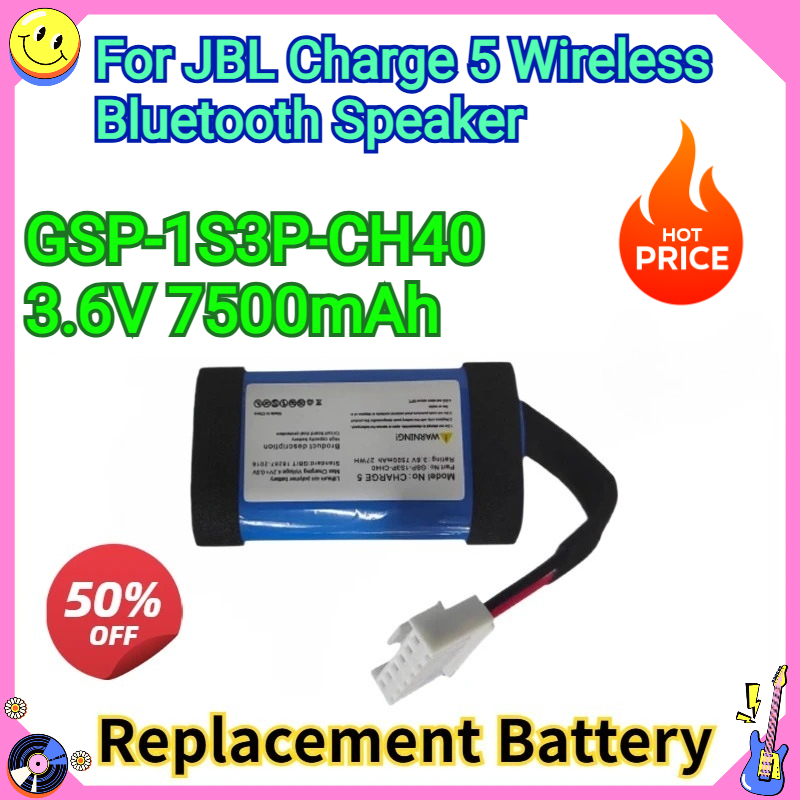 New Replacement Battery 3.6V 7 - Jbl Speaker Charge 5 ulasan dan harga