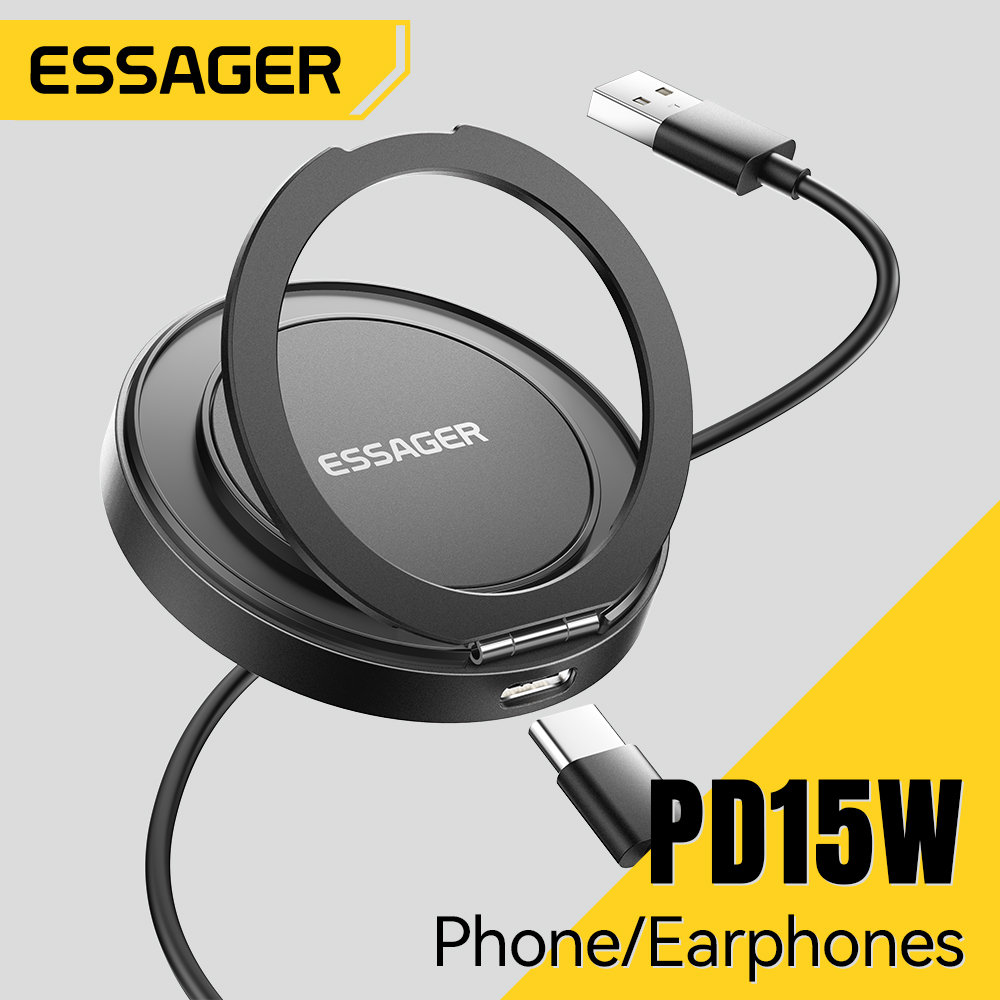 Essager Magnetic Wireless Char - Usb C Earphone ulasan dan harga
