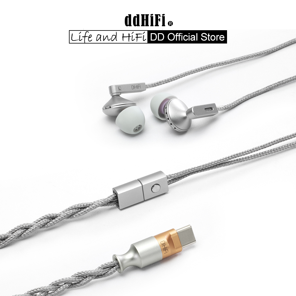 DD ddHiFi E13P (Memory) Semi-I - Usb C Earphone ulasan dan harga