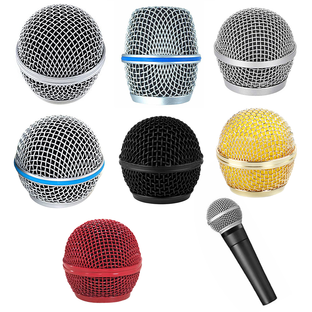 1pc Microphone Replacement Hea - Shure Mic Sm58 ulasan dan harga