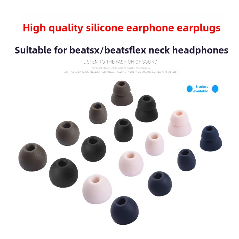 4 - Pair Set of Soft Silicone  - Beats Headphone Powerbeats Pro ulasan dan harga