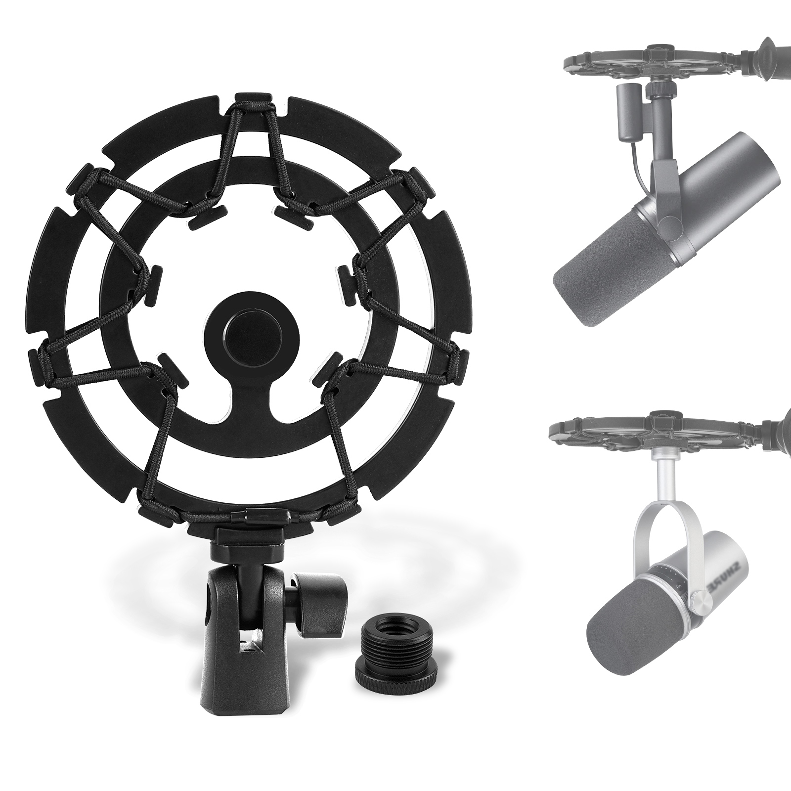 Geekria Microphone Shock Mount - Shure Mic Mv7 ulasan dan harga