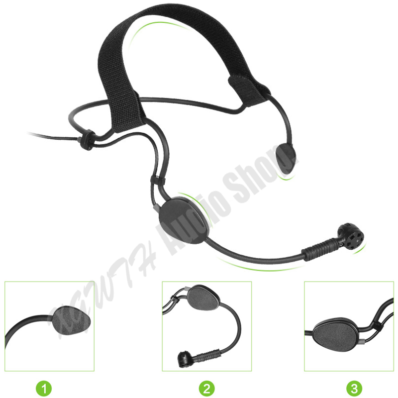 ME3 Headset Microphone Headwor - Shure Mic Sm58 ulasan dan harga