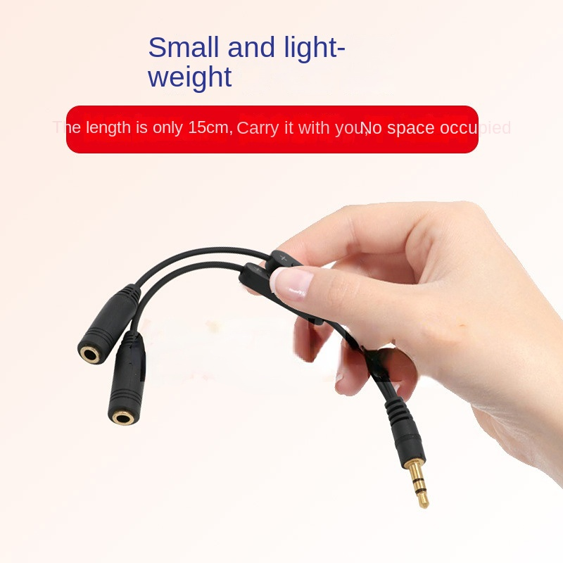 3.5 Jack Splitter Male To 2 Fe - Earphone Splitter Jack ulasan dan harga