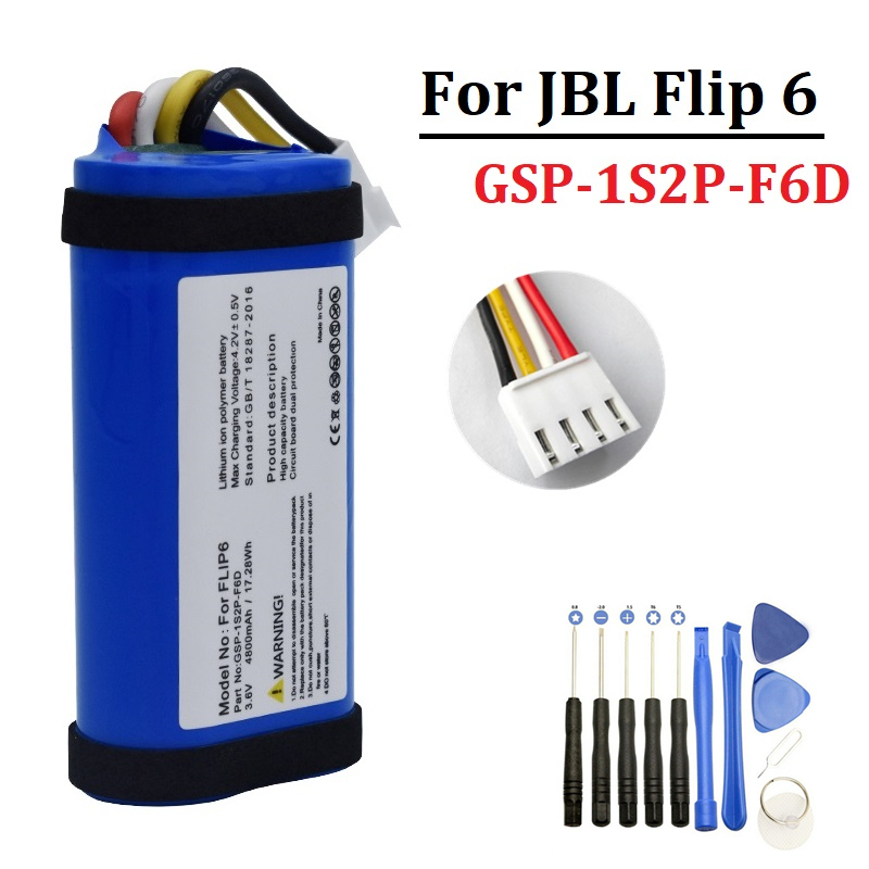 4800mAh Battery For JBL Flip 6 - Jbl Speaker Flip 6 ulasan dan harga